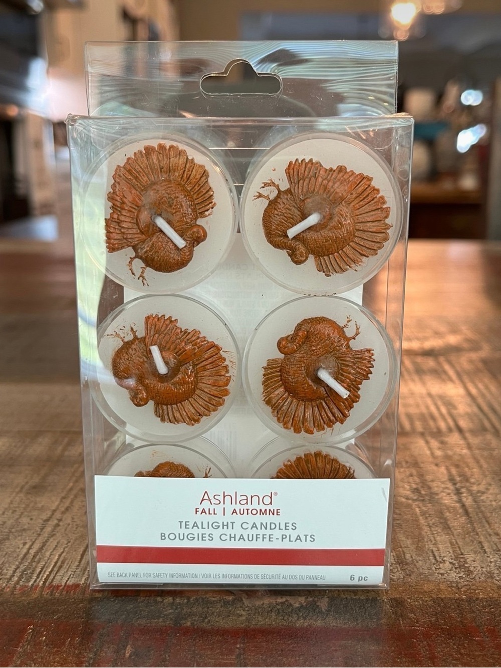 NEW Ashland Fall TURKEY 🦃 TEALIGHT CANDLES Tea Lights from MICHAEL’S!